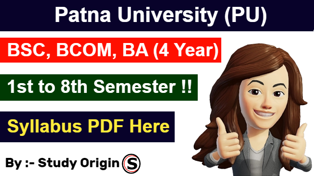 Patna University UG New Syllabus 2023