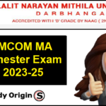 LNMU PG 1st Semester Exam Date 2023-25