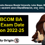 BNMU Part 2 Exam Date 2022-25