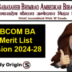 BRABU UG 2nd Merit List 2024