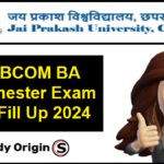 JPU UG 1st SEM Exam Form 2024