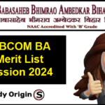 BRABU UG 3rd Merit List 2024