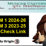 Munger University PG Result 2025