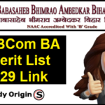 BRABU UG 1st Merit List 2025