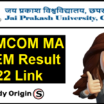JPU PG 4th SEM Result 2025