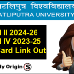 PPU PG Admit Card 2025