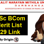 LNMU 3rd Merit List 2025