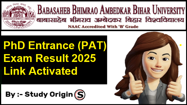 BRABU PAT Result 2025
