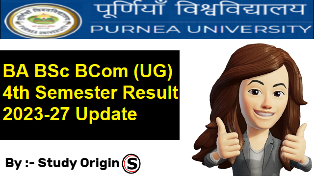 Purnea University UG 4th Sem Result 2025
